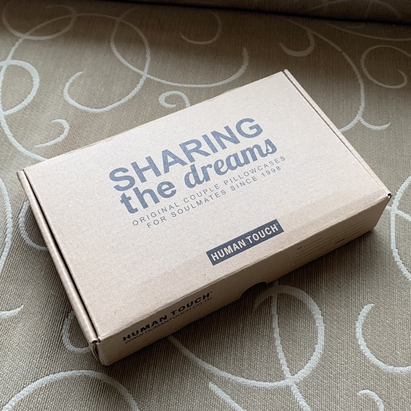 Couple Pillowcase Set 'From My Heart to Yours' King Size White Gift BOLDLOFT - Picture 3 of 6